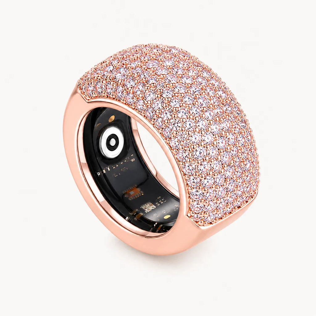 The Gilded Cover™ — Rose Gold Pavé